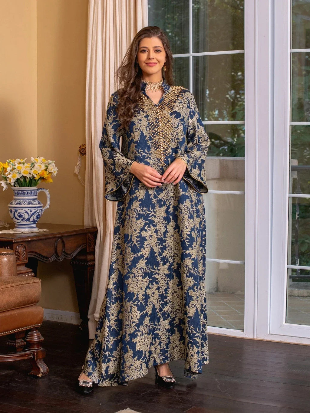 Luxury Black Rose Party Dress (Copy)