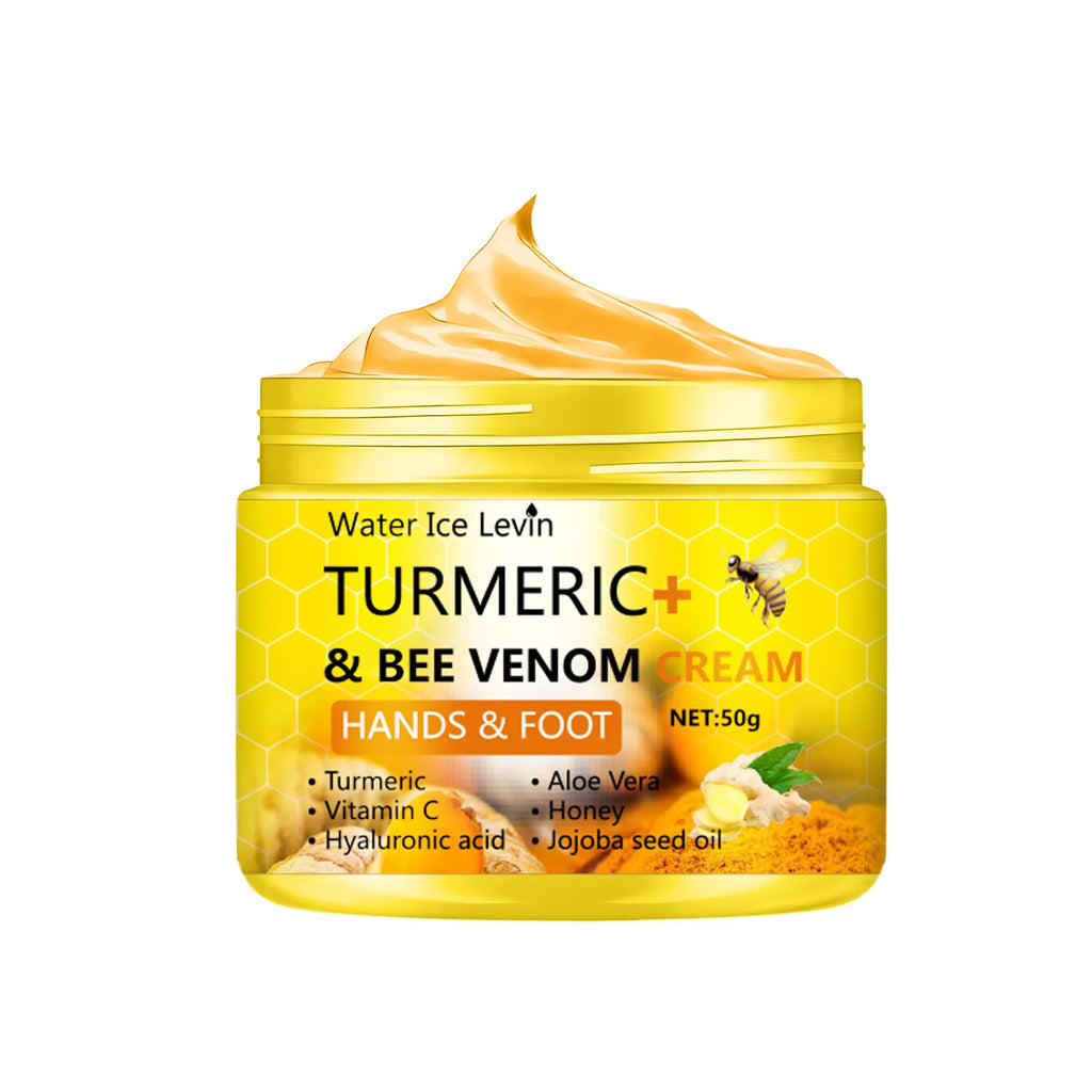 Turmeric Bee Venom Anti-Drying Crack Foot Cream Hand Cracked Repair Skin Removal Care Cream Dead Feet Hand Skin 50g (Copy 2)