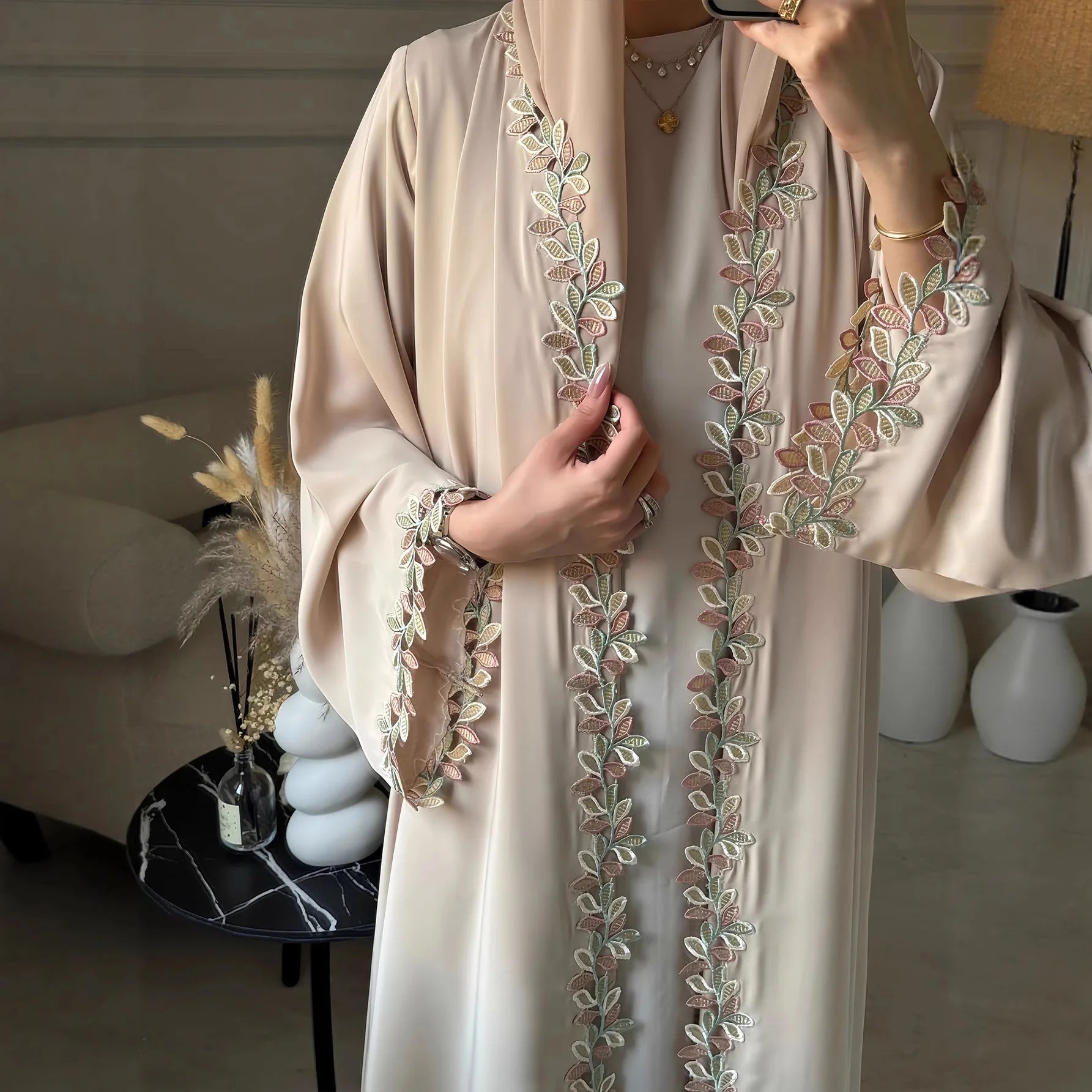 Alternative: Romantic Floral Chiffon Modest Dress (Copy)