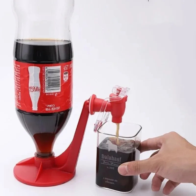 Beverage Dispenser Bottle Tap Novelty Inverted Drinking Water  Carbonated Beverage Upside Down Drinking Water Dispense Machine H (Copy)