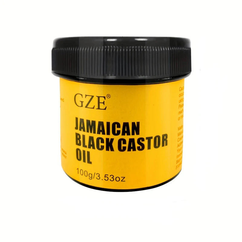 GZE JAMAICAN Black Castor Oil Pure Cold-Pressed for Hair Growth, Skin Moisturizing and Scalp Health - Promoting Thick Hair (Copy)