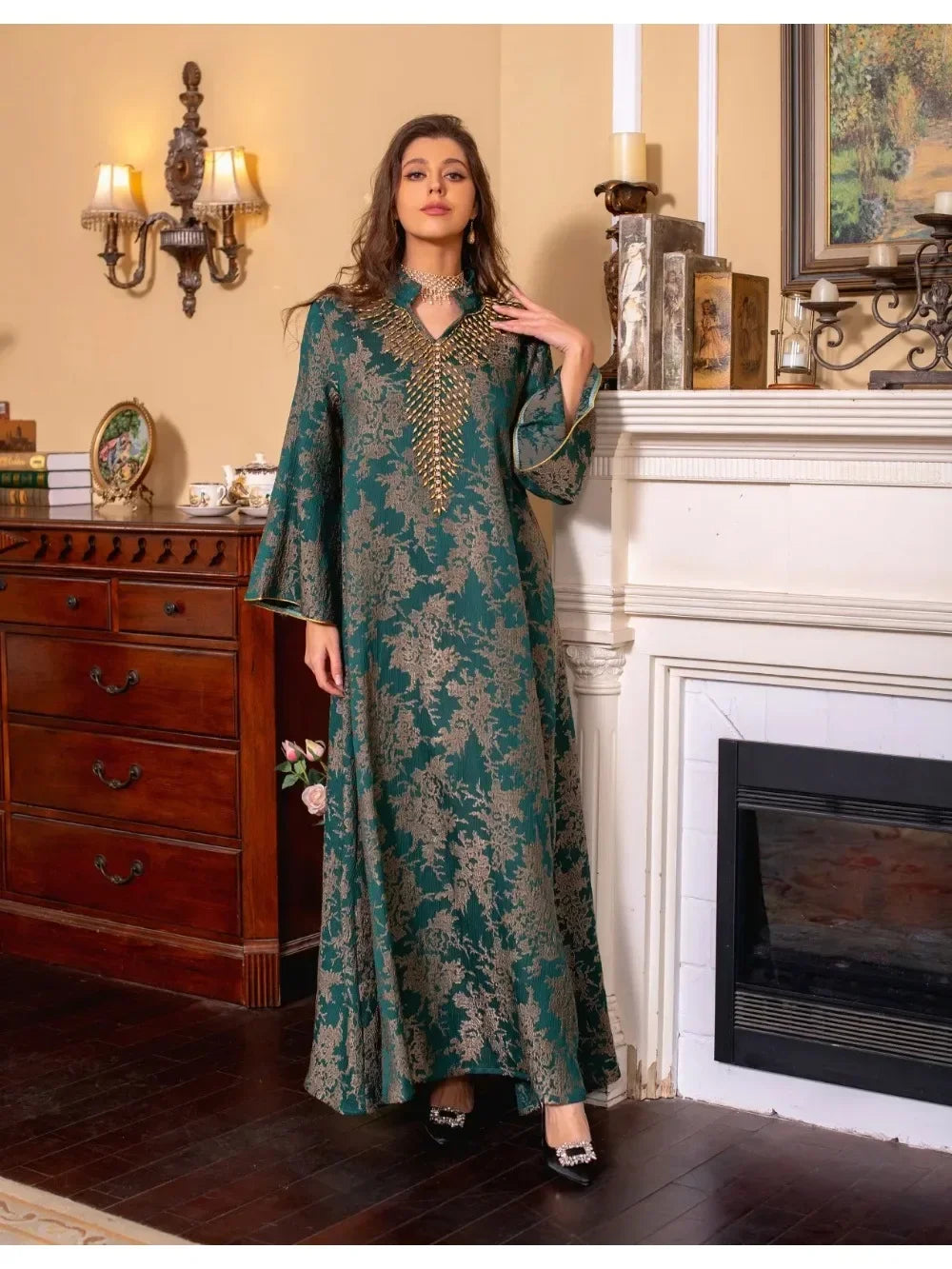Luxury Black Rose Party Dress (Copy)