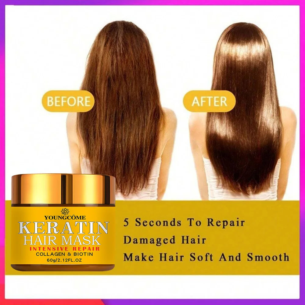 Professional Biotin & Collagen Hair Repair Mask