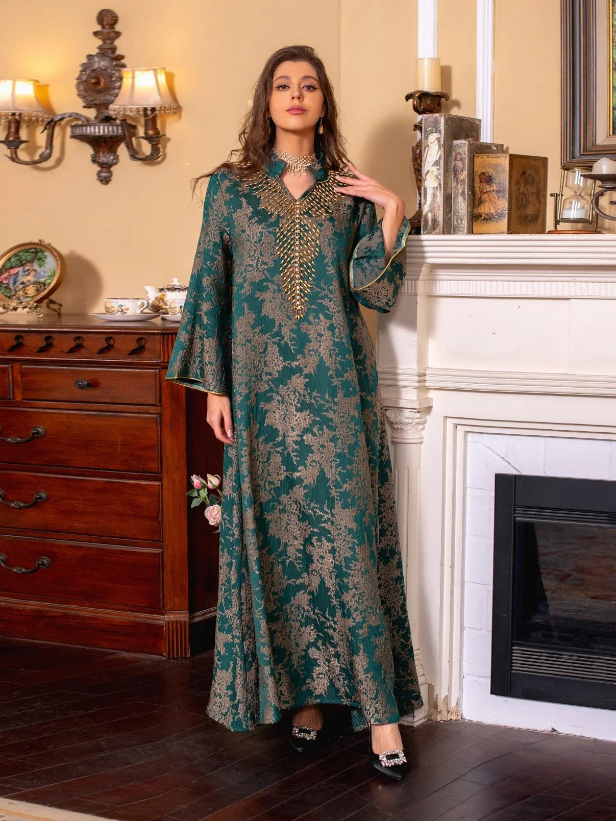 Luxury Black Rose Party Dress (Copy)
