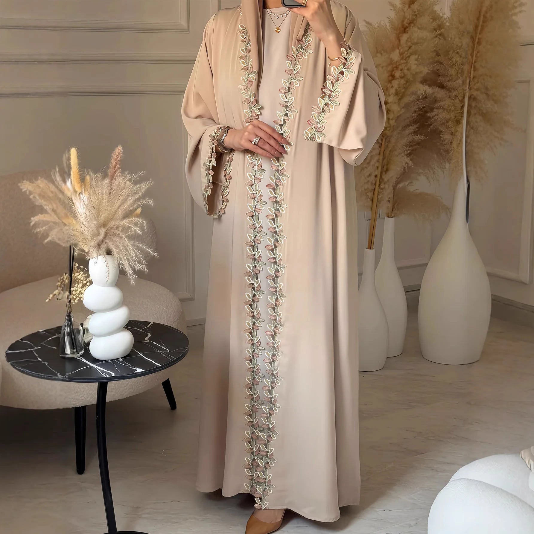 Alternative: Romantic Floral Chiffon Modest Dress (Copy)