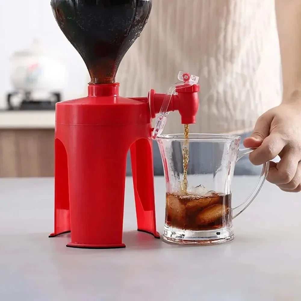 Beverage Dispenser Bottle Tap Novelty Inverted Drinking Water  Carbonated Beverage Upside Down Drinking Water Dispense Machine H (Copy)