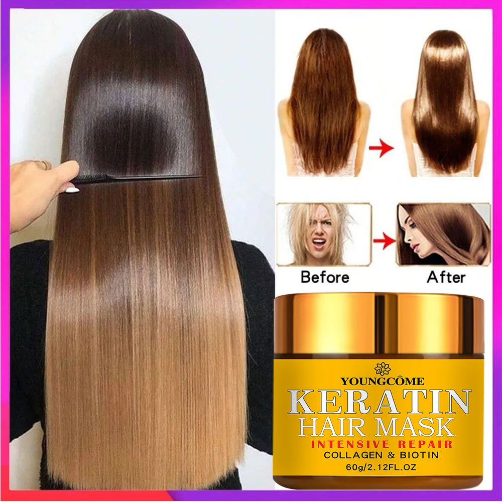 Professional Biotin & Collagen Hair Repair Mask