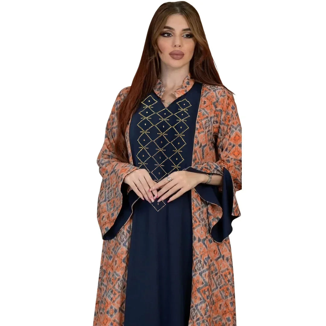 Vibrant Spring Floral Wrap Dress (Copy)