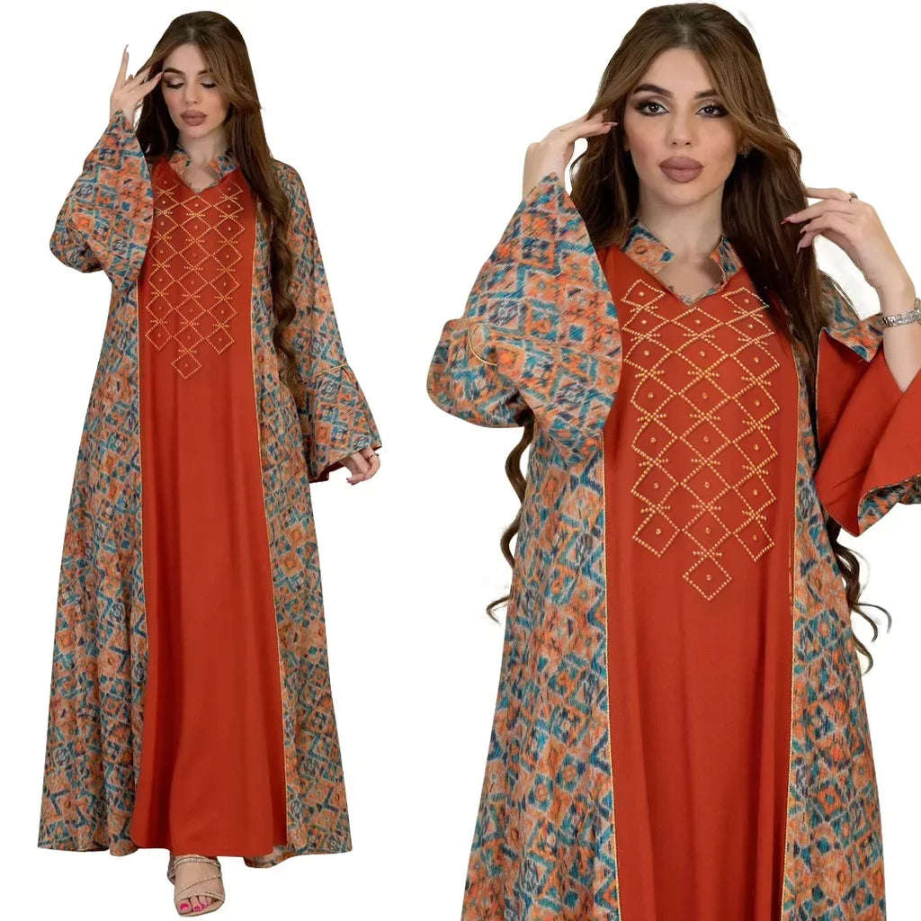Vibrant Spring Floral Wrap Dress (Copy)