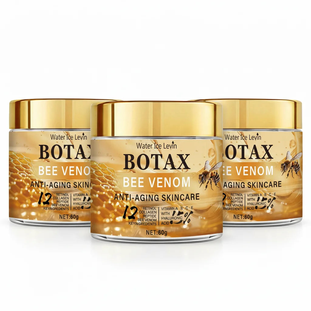 "Botax" Bee Venom Cream - Deep Wrinkle Treatment, Skin Rejuvenation & Firming Action with Collagen Water Ice Levin. 60g. (Copy)