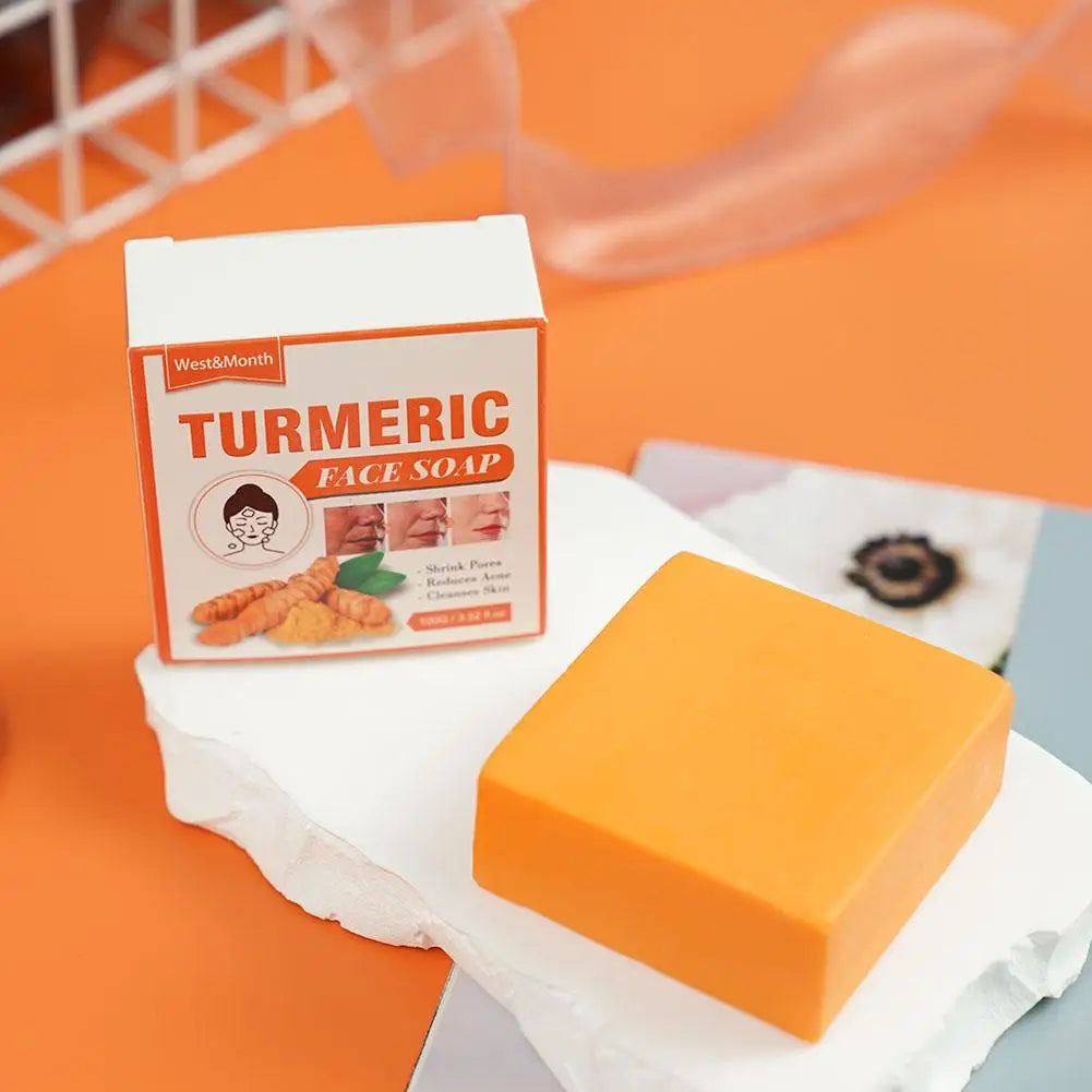 Turmeric Face Whitening Serum Turmeric Anti-oxidation Serum Turmeric Dark Spot Corrector Serum Facial Brighten Turmeric Oil Soap (Copy)