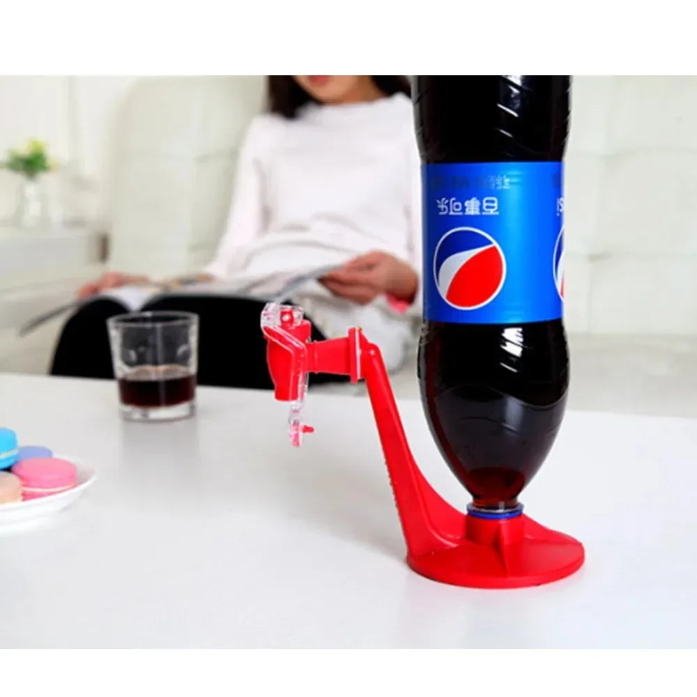 Beverage Dispenser Bottle Tap Novelty Inverted Drinking Water  Carbonated Beverage Upside Down Drinking Water Dispense Machine H (Copy)