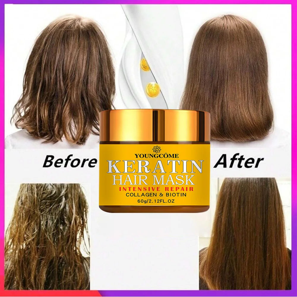 Professional Biotin & Collagen Hair Repair Mask